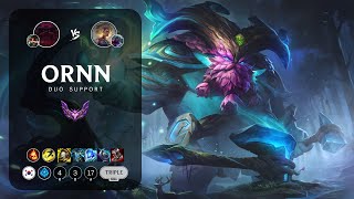 Ornn Support vs Rell  KR Master Patch 1315 [upl. by Feltie]