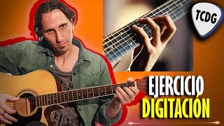 Excelente Ejercicio de Digitación para Guitarra Acústica TCDG [upl. by Hurff]