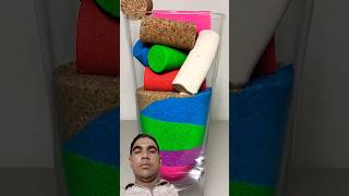 Very Satisfying amp RelaxingKinetic Sand ASMRDrop and squish [upl. by Cristobal]