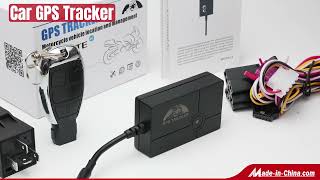 4G GPS Tracker\401AL\Only 4G GPS Tracker \ACC\Relay\SOS [upl. by Adrell]