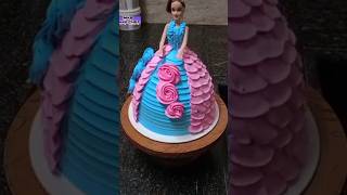 Pari lagelu Doll Cake 🎂🎂dollcake cake mkbcakechef birthdaycake mkbcakeshorts [upl. by Acker]