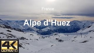 France  Alpe dHuez  Drone 4K  2019 [upl. by Milzie173]