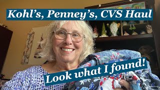 KOHL’S PENNEY’S CVS HAULS  From this weeks Ride Along with Mr [upl. by Nerw92]