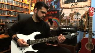 Iced Earth  Violate guitar cover [upl. by Fiertz286]