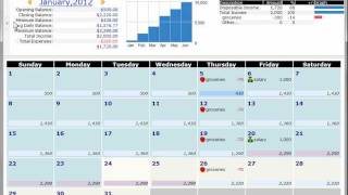 Budget Calendar Tutorial [upl. by Chader]