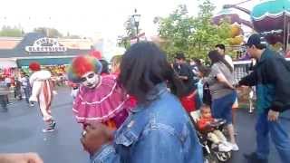 Send in the Clowns Fright Fest Opening Day 2014 Six Flags Great America 92714 [upl. by Wolfie]