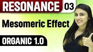 Mesomeric Effect  Resonance  Organic 10  Chemistry Vibes [upl. by Cid]