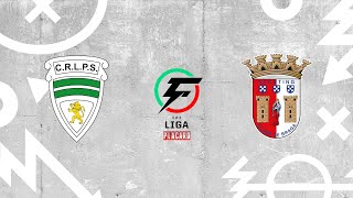 Liga Placard 17ª Jornada CR Leões de Porto Salvo 22 SC Braga [upl. by Deraj434]