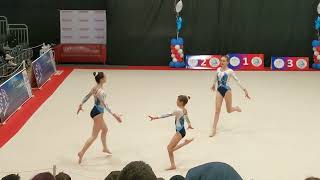 Yate Acrogymnastics Grades Competition Grade 4 Womens Groups [upl. by Ecnaralc964]