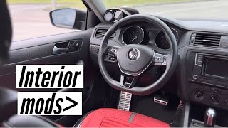 TOP 3 INTERIOR MODS MK6  MK7 Volkswagen [upl. by Dorn]