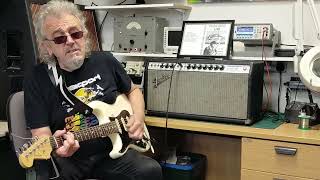 Fender Bandmaster reverb repair ex Frank White Part 3 Completed demo ft John Prendo [upl. by Elenaj736]