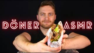 Mukbang doner  Perfect doner kebab ASMR eating [upl. by Akimrehs]