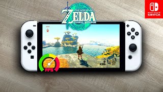 Zelda TotK  Overclocking  Nintendo Switch Oled Gameplay [upl. by Nosniv]