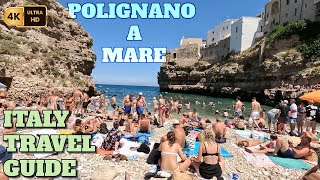 POLIGNANO A MARE TRAVEL GUIDE  ITALY  4K  2023 [upl. by Yelsew]