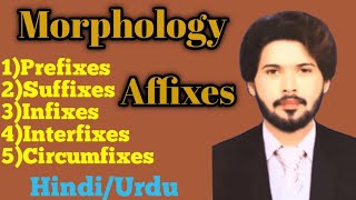 Affixes Types 5 Prefixes and Suffixes Infixes Interfxes and Circumfixes ln HindiUrdu [upl. by Aicitel]