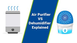 Air Purifier VS Dehumidifier Difference Between Air Purifier and Dehumidifier [upl. by Auhoj]