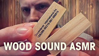 If you like wood tapping and rubbing  this is perfect ASMR for you [upl. by Nraa756]