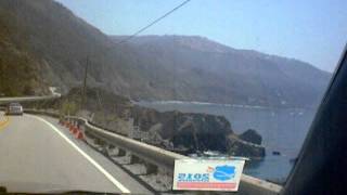 Entering Tunnel from New Camaldoli HermitageBig Sur [upl. by Yendic]