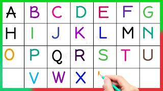 abcd phonics song। abc song। abcd cartoon video। a for apple b for ball। a to z abcd alphabet abcde [upl. by Mis]