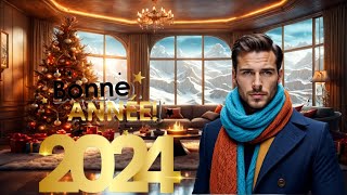 Des Vœux Sincères pour une Année Merveilleuse 🎊 Bonne année 2024 ✨ Vers lAvenir Radieux [upl. by Ecikram]