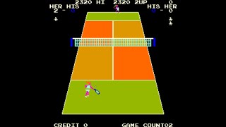 Pro Tennis Arcade Longplay 1982 [upl. by Tenner410]