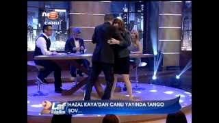 Hazal Kaya Tango Yapıyor Tv 8 2 Laf edelim [upl. by Nevaj]