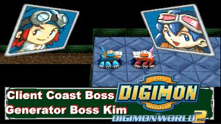 Digimon World 2 Alternative Client Coast Stolen Generator Boss Kim [upl. by Adore585]