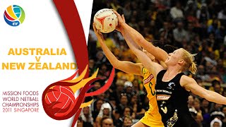 Final I Aus v NZ I World Netball Championships 2011 [upl. by Grady]