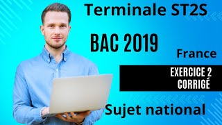 Terminale ST2S Sujet national seconde partie exercice 2 juin 2019 Bac france matière histoire [upl. by Jeralee]