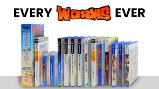 I Bought Every Worms Game Ever 19952024 [upl. by Panther554]