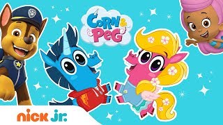 Theme Song amp New Series Teaser  Corn amp Peg  Nick Jr [upl. by Enilra531]