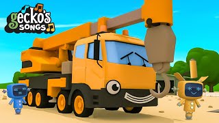 The Crane Song｜Geckos Garage｜Songs For Kids｜Learning Videos For Toddlers [upl. by Peria]