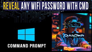 How to view any WiFi password using command prompt [upl. by Vidal]