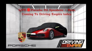 Porsche 911 Speedster amp More  Driving Empire [upl. by Searle]