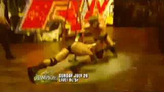 WWE John Cena vs Randy Orton vs Triple H Night of Champions 2009 Preview Triple Threat Match [upl. by Anahsed]