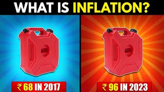 What is Inflation Types and Causes of Inflation  Hindi [upl. by Mastic]