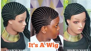 Chic Side Braided Wig Without a Bun – MustSee Look Featuring Sharonwanizwigs [upl. by Asikal]