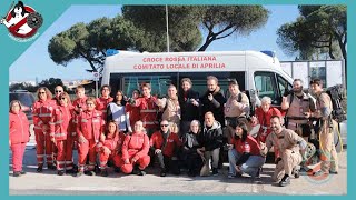 VIDEO 2  EVENTO GHOSTBUSTERS ITALIA  DISTACCAMENTO ENEA x CROCE ROSSA ITALIANA APRILIA [upl. by Mosira386]