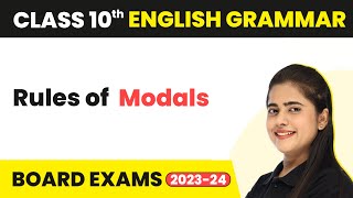 Rules of Modals  Reported Speech  Class 10 English Grammar 202223 [upl. by Sandell284]