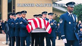 5th Chief Master Sergeant of the Air Force Robert D Gaylor Funeral Service [upl. by Barny]