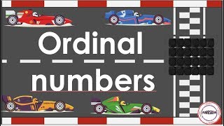 Ordinal Numbers English Language [upl. by Naeloj]