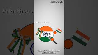 Bharat ki beti  song by world best singer EstherHnamte Bharat countryballs EstherHnamte [upl. by Jerri546]