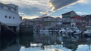 Amazing view of Llanes Asturias Spain from the docks [upl. by Diehl]