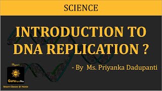 DNA Replication Lecture BSc MSc Zoology by DrPriyanka Dadupanthi Biyani Girls colleges [upl. by Ahseined809]