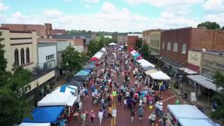 Texas Blueberry Festival in downtown Nacogdoches [upl. by Moulden]