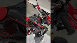 2024 SWM SM 125 R Supermoto on the 2023 EICMA stand swm 125cc motard 4stroke eicma throwback [upl. by Atiuqaj]