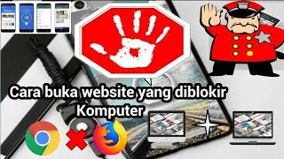 Cara mudah membuka situs yang diblokir PCLaptop [upl. by Brietta]