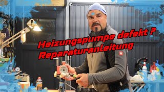 Heizungspumpe defekt  Reparaturanleitung [upl. by Einahpetse]