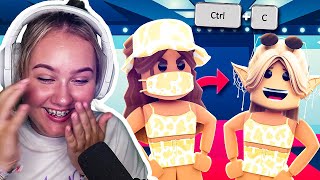 COPYING OUTFITS AND THEN WINNING THE PAGEANT Roblox Royale High [upl. by Demott528]