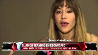 jimena baron hablo de su separacion de osvaldo [upl. by Anirbes]